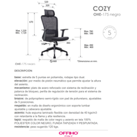 Silla Operativa Cozy