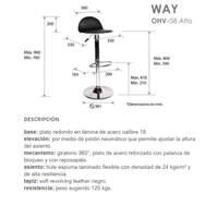 Banco Way OHV-58