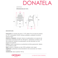 Silla para Visitante Donatela