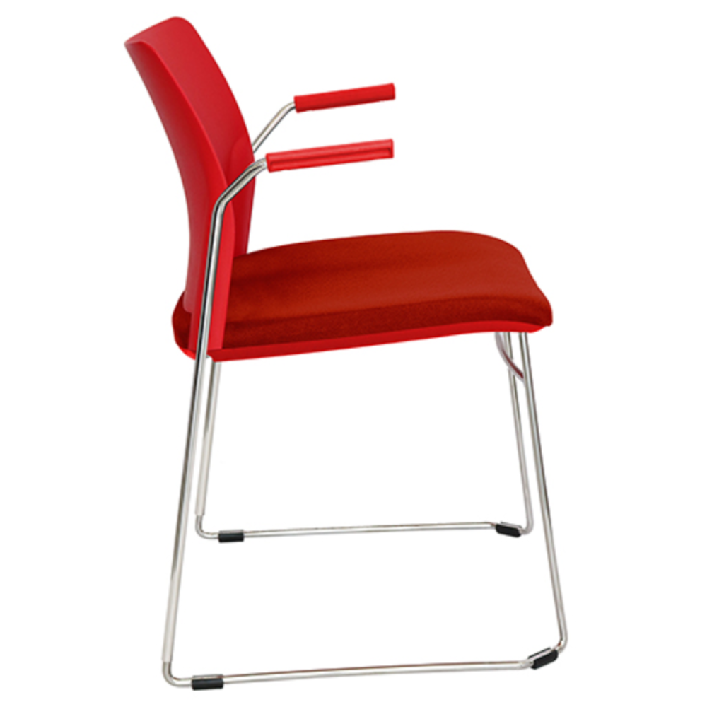 Silla para Visitante Alpha Asiento Tapizado