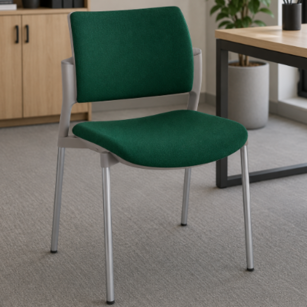 Silla para Visitante Kyos 4 Patas Tapizado