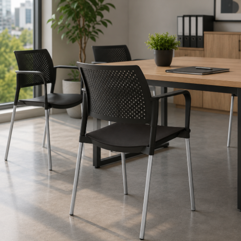 Silla para Visitante Kyos 4 Patas Polipropileno
