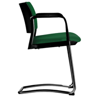 Silla para Visitante Kyos con Patin Tapizada