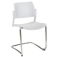 Silla para Visitante Kyos Patin Polipropileno