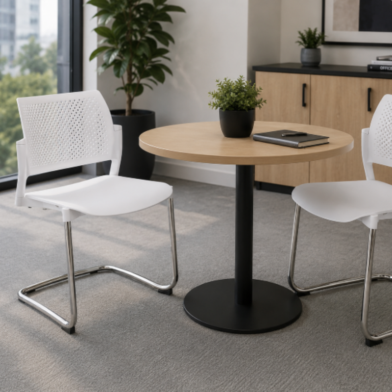 Silla para Visitante Kyos Patin Polipropileno OHT-319