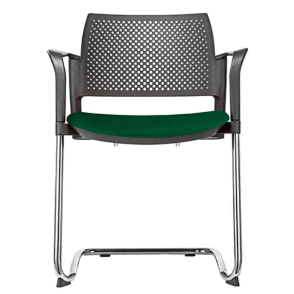 Silla para Visitante Kyos Base Patin Semitapizado