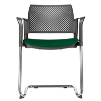 Silla para Visitante Kyos Base Patin Semitapizado