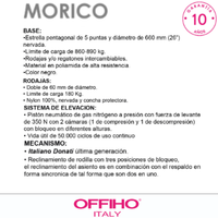Silla Operativa Morico