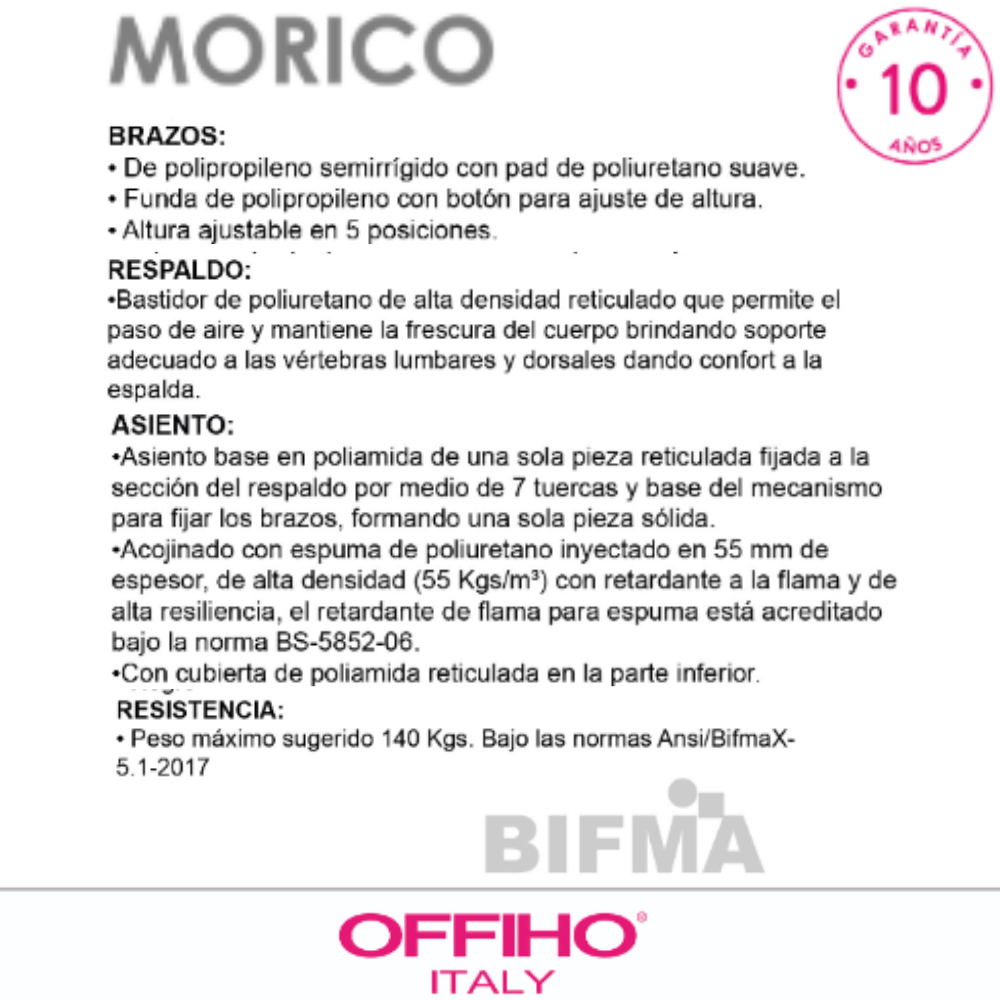 Silla Operativa Morico