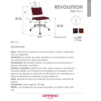 Silla Operativa Revolution OHS-88AL