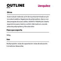 Silla de Visita Outline RE-614