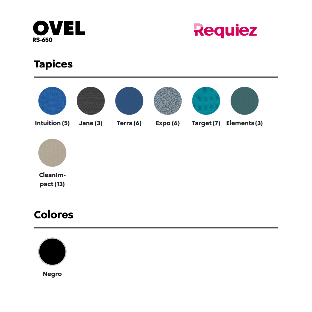 Silla Operativa de Lujo Ovel RS-650