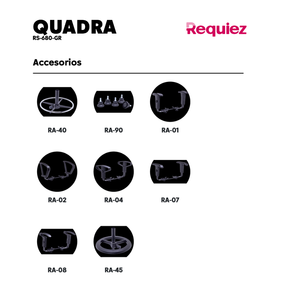 Silla Operativa Quadra RS-680