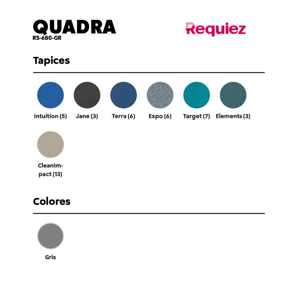 Silla Operativa Quadra RS-680