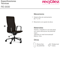 Silla Ejecutiva RE-3030