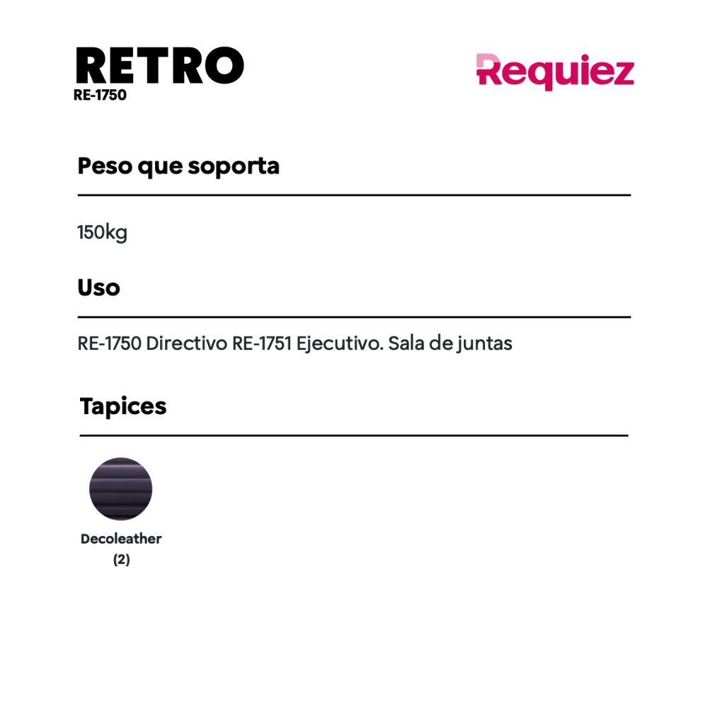 Silla Retro RE-1750