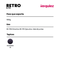Silla Retro RE-1750