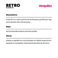 Silla Retro RE-1750N