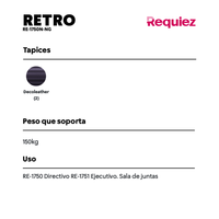 Silla Retro RE-1750N