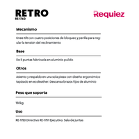 Silla Retro Mesh RE-1760