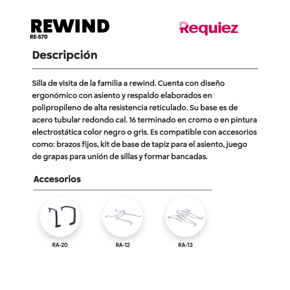 Silla Rewind Visita RE-570