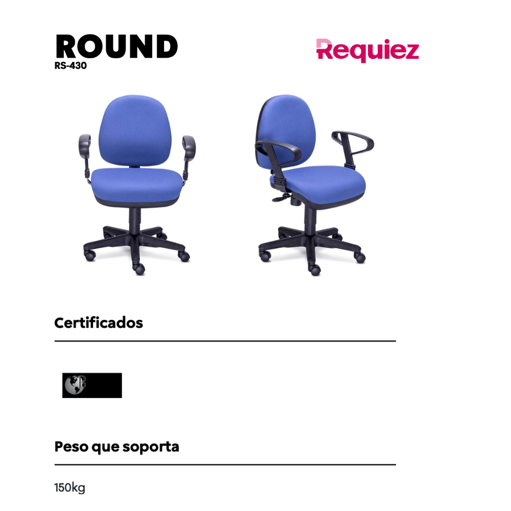 Silla Operativa Round RS-430