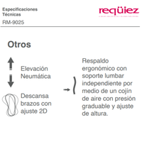 Silla Ejecutiva Skate RM-9025