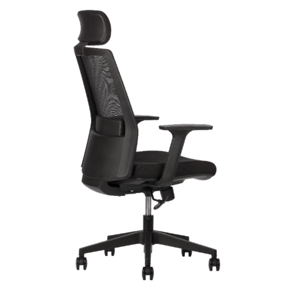 Silla Ejecutiva Artic Black Respaldo Alto