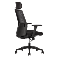 Silla Ejecutiva Artic Black Respaldo Alto