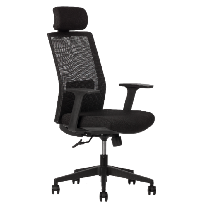 Silla Ejecutiva Artic Black Respaldo Alto