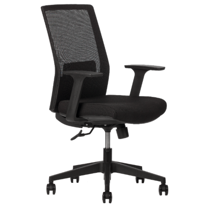 Silla Ejecutiva Artic Black Respaldo Bajo