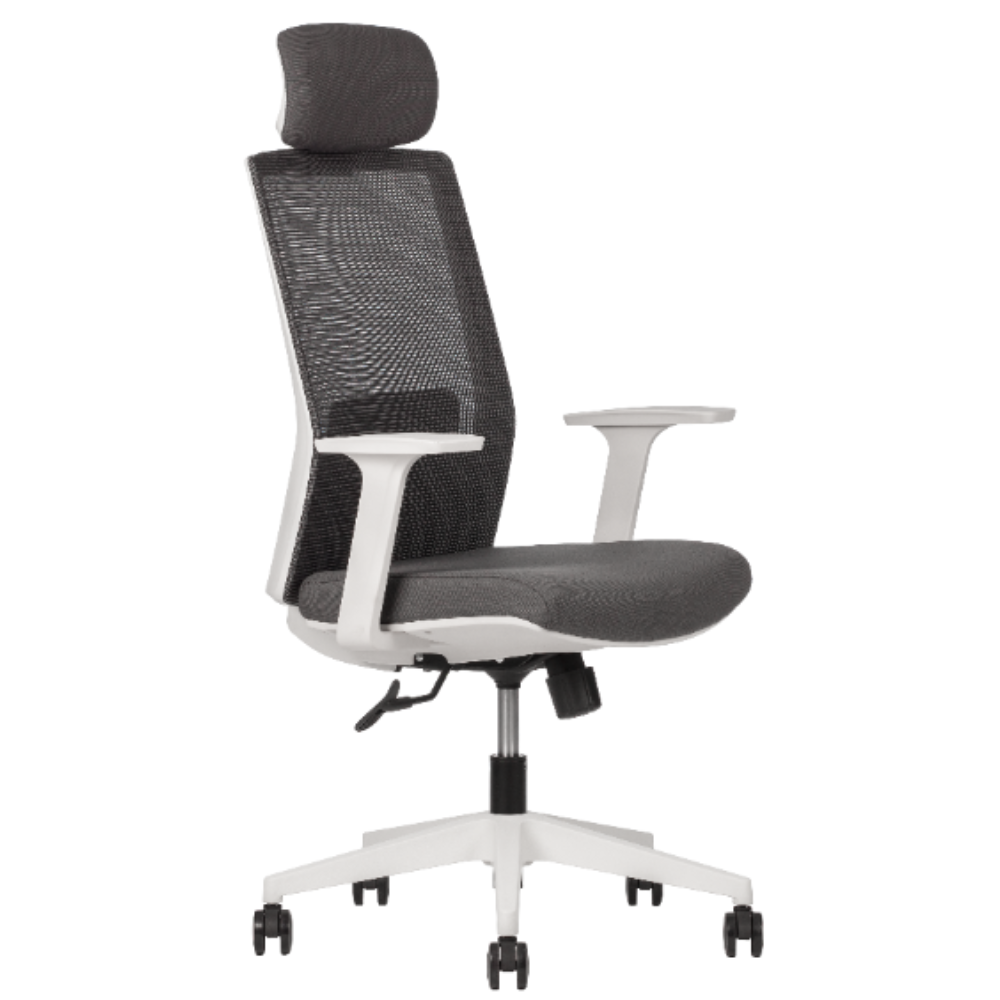 Silla Ejecutiva Artic White Respaldo Alto