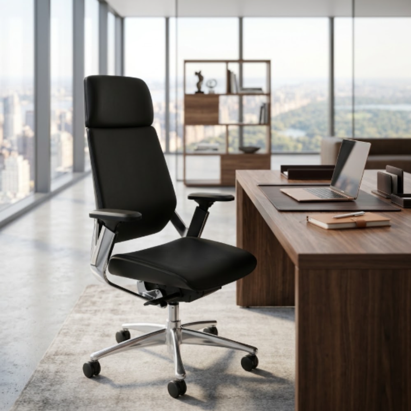Silla Directiva Boss Black
