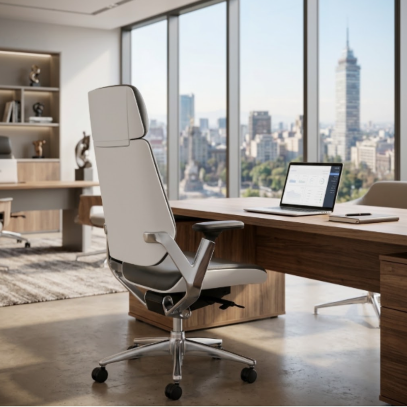 Silla Directiva Boss White