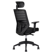 Silla Ejecutiva Delta Black Respaldo Alto