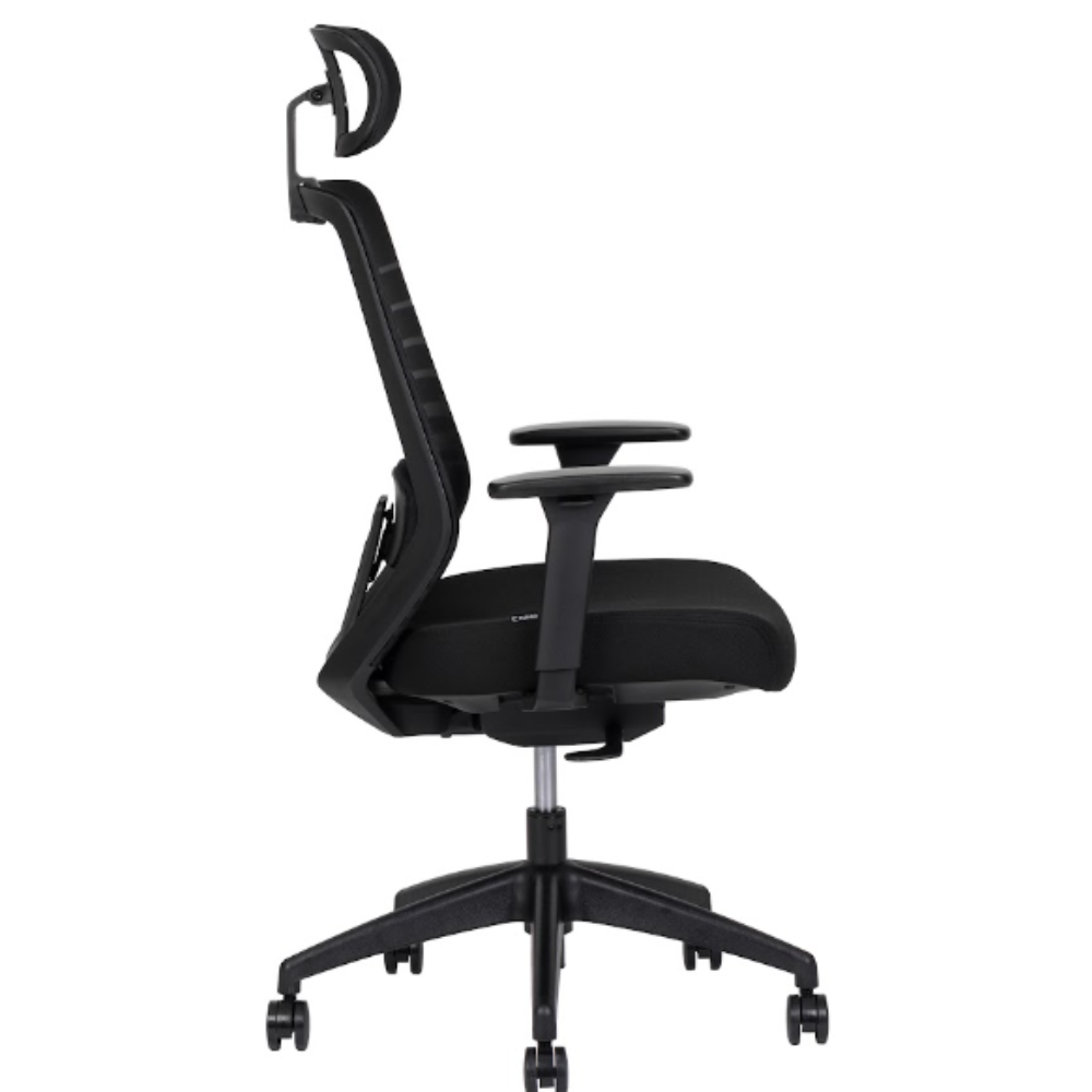 Silla Ejecutiva Delta Black Respaldo Alto
