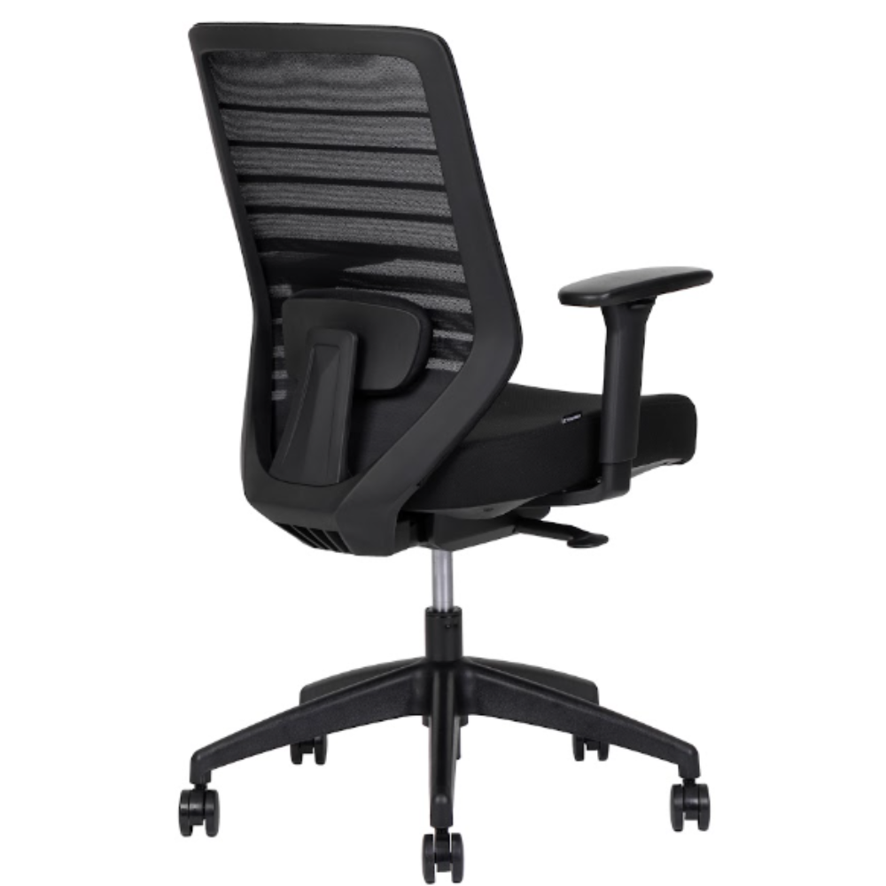 Silla Ejecutiva Delta Black Respaldo Bajo