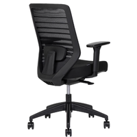 Silla Ejecutiva Delta Black Respaldo Bajo