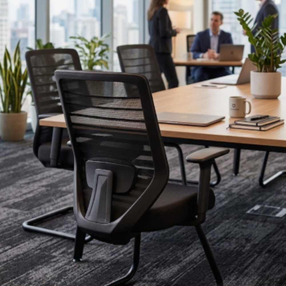 Silla Ejecutiva Delta Black Visita