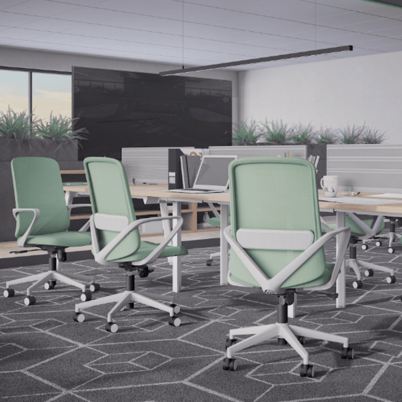 Silla Operativa Fly Gris