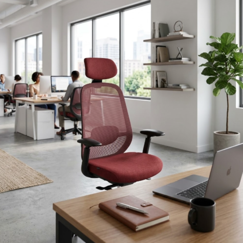 Silla Directiva Spirit Black Respaldo Alto