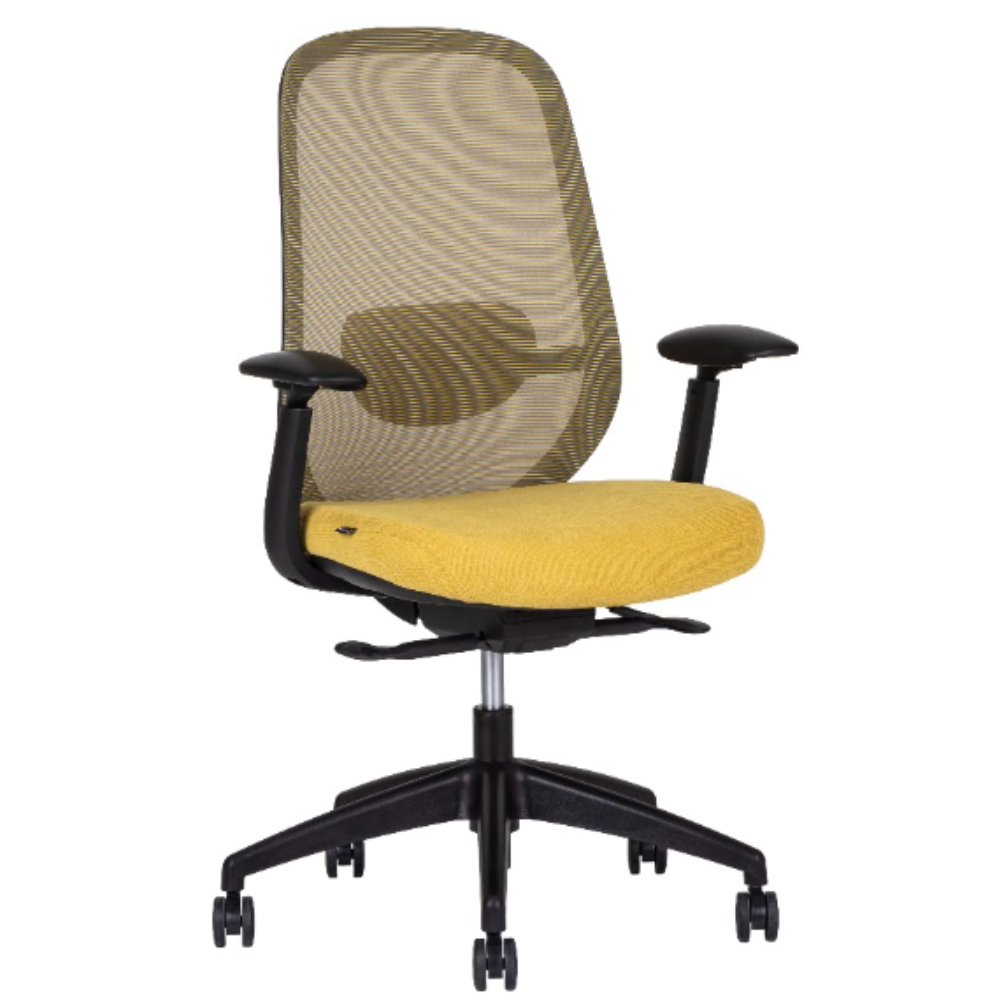 Silla Directiva Spirit Black Respaldo Bajo
