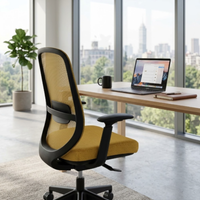 Silla Directiva Spirit Black Respaldo Bajo