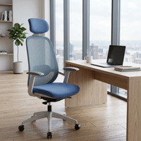 Silla Directiva Spirit White Respaldo Alto
