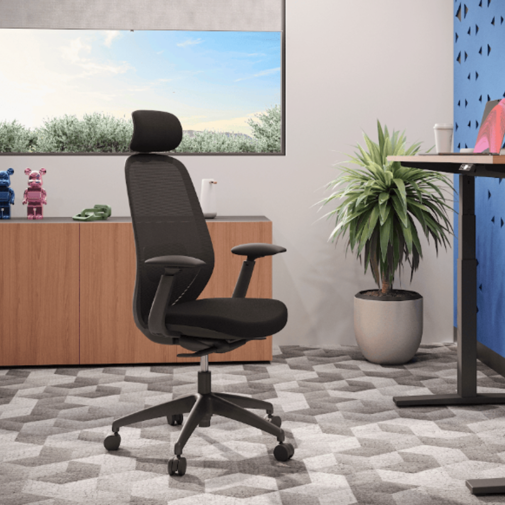 Silla Ejecutiva Spirit Express Black Respaldo Alto
