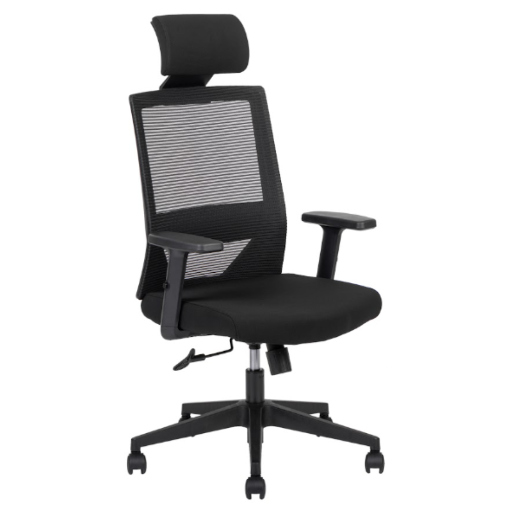 Silla Ejecutiva Vision Black Respaldo Alto