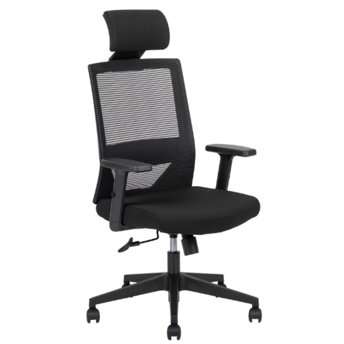 Silla Ejecutiva Vision Black Respaldo Alto