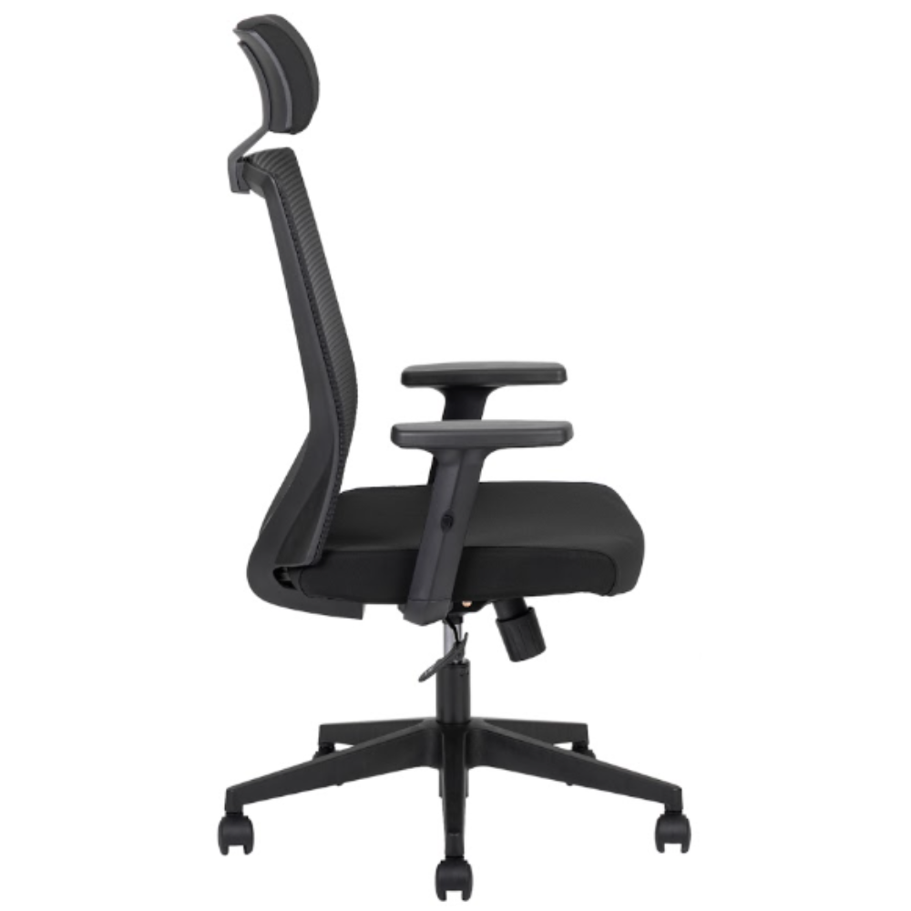 Silla Ejecutiva Vision Black Respaldo Alto