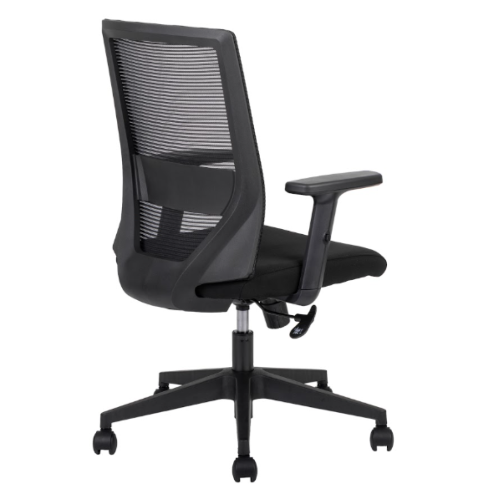Silla Ejecutiva Vision Black Respaldo Bajo