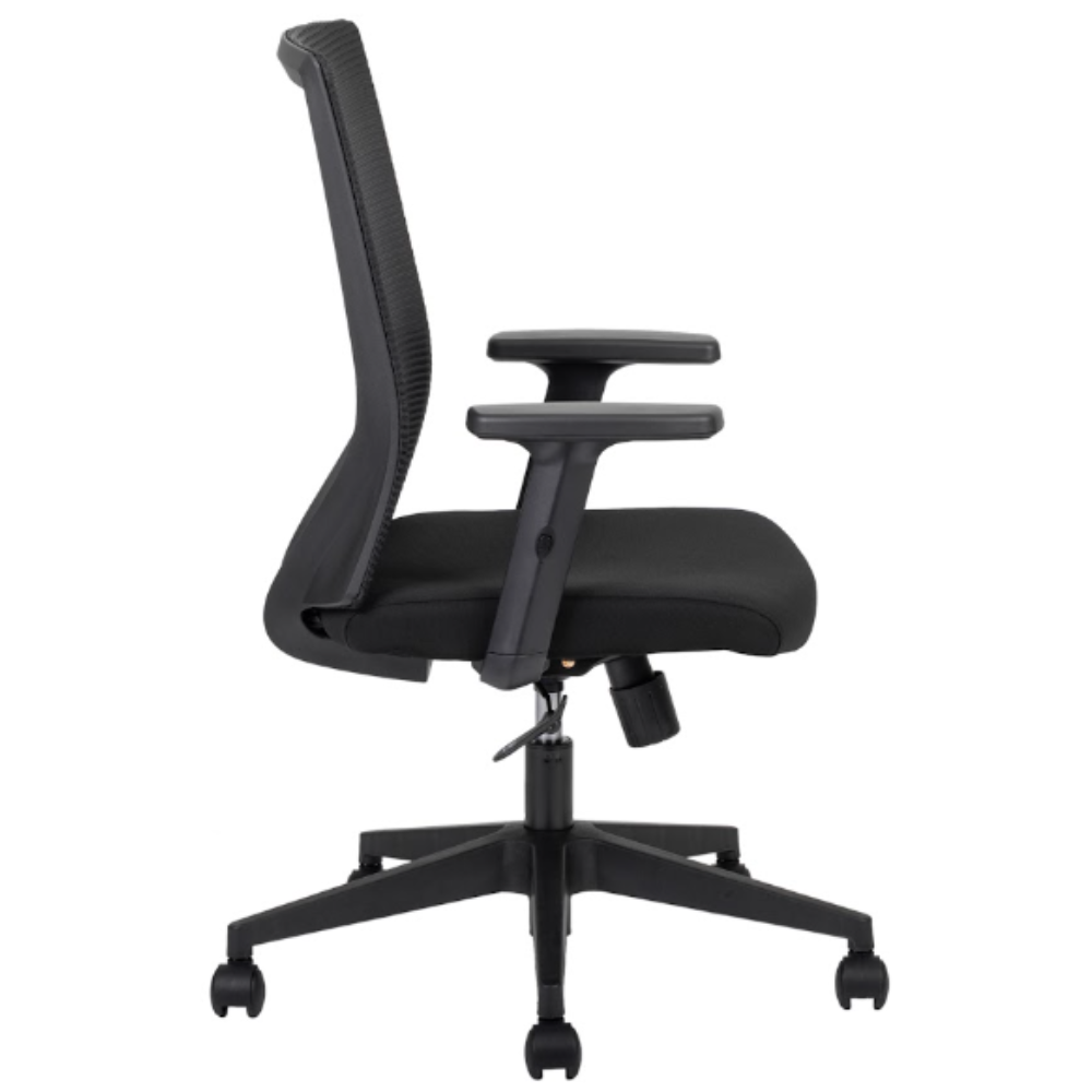 Silla Ejecutiva Vision Black Respaldo Bajo